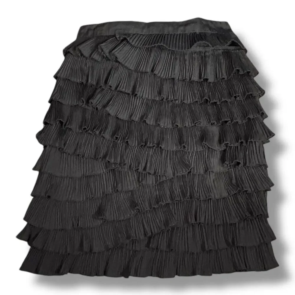 Gracia black pleated